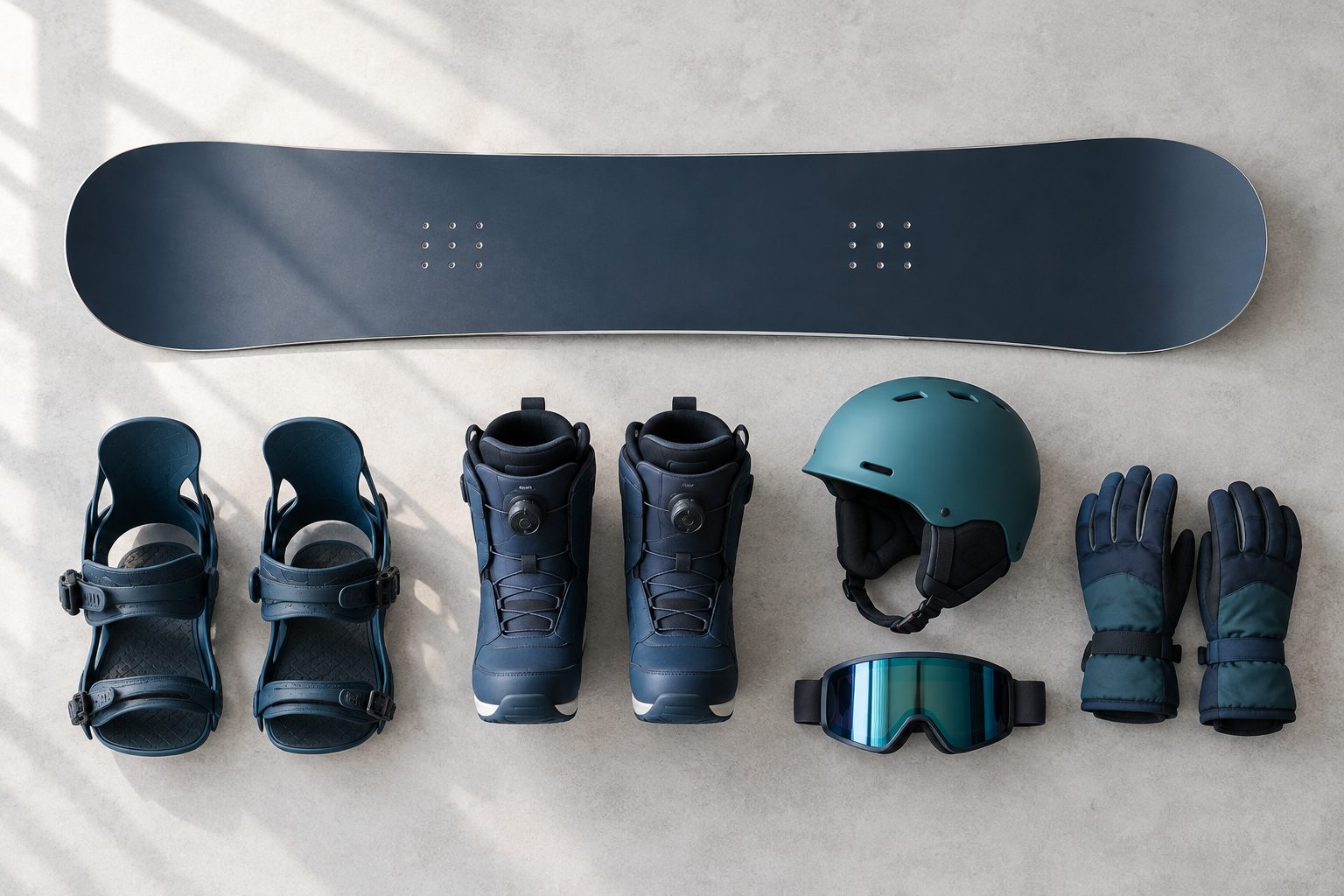 snowboard-equipment-flatlay